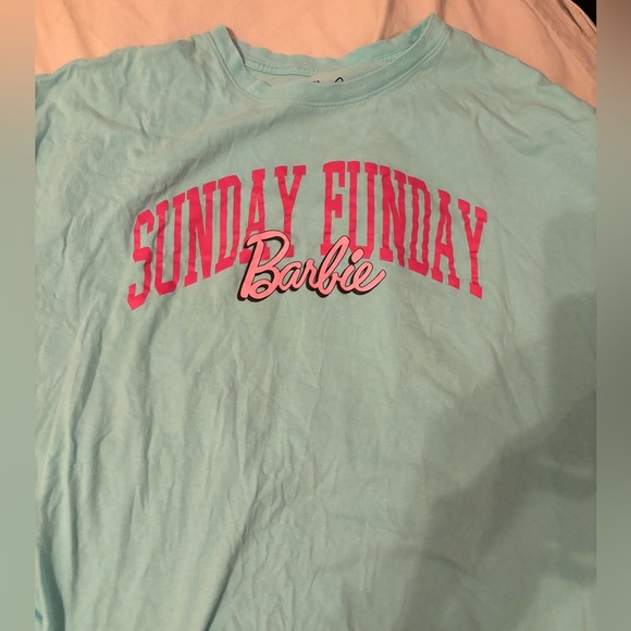 Barbie Sunday Funday Tshirt L - Picture 5 of 5